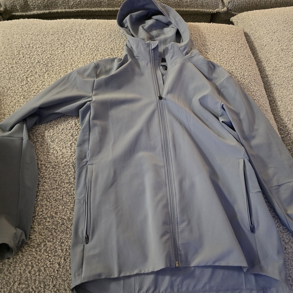 lululemon athletica Other - Lululemon Athletica Sky Blue Hooded Jacket